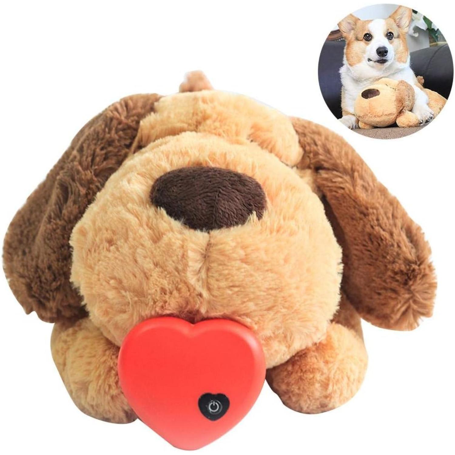 Heartbeat Pet Training & Anxiety Relief Plush Toy for Smart Dogs & Cats коричневый
Heartbeat Pet Training & Anxiety Relief Plush Toy for Smart Dogs & Cats коричневый