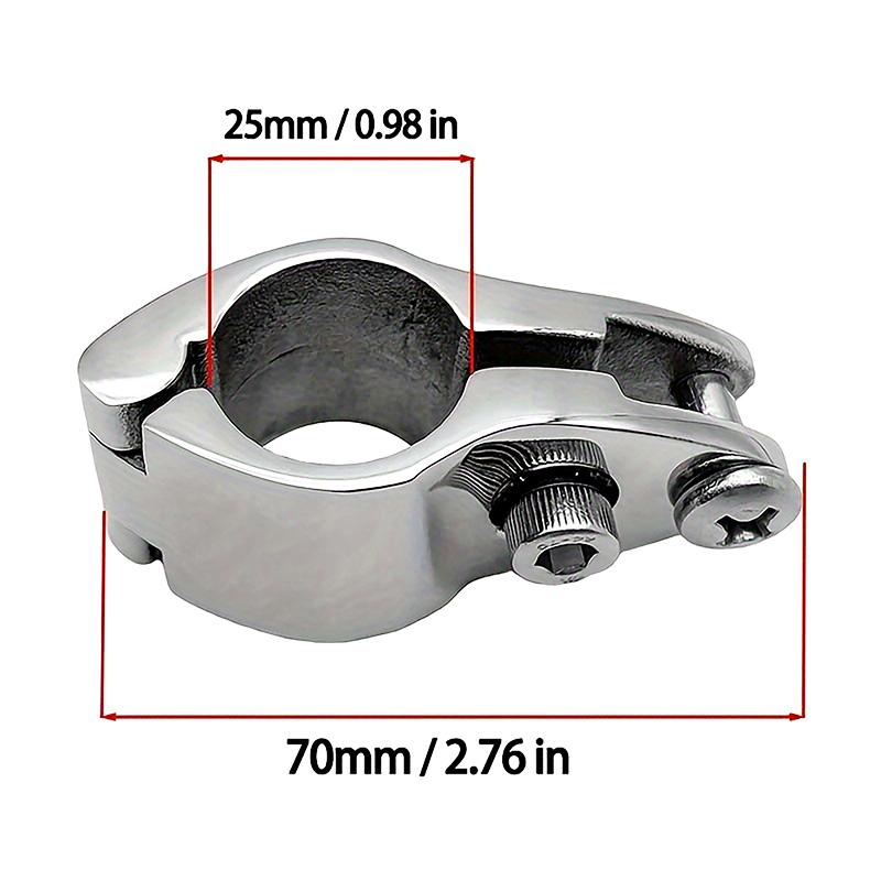 22/25/30/32Mm Boat Bimini Top Fitting Slide Cap Slide Sleeve Pipe Eye End Cap Jaw Slide Clamp External Eye End Canopy Tub
22/25/30/32Mm Boat Bimini Top Fitting Slide Cap Slide Sleeve Pipe Eye End Cap Jaw Slide Clamp External Eye End Canopy Tub