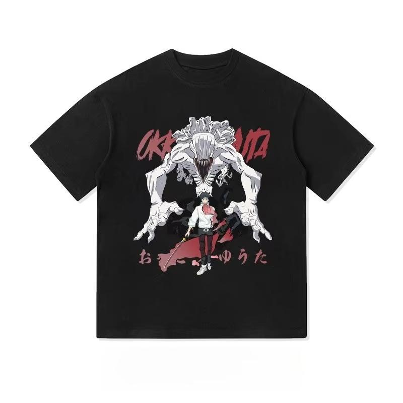 Japanese Retro Animation Printing Summer Tide Brand T-shirt Men s and Women s American Heavy Cotton Loose Short Sleeves S
Japanese Retro Animation Printing Summer Tide Brand T-shirt Men s and Women s American Heavy Cotton Loose Short Sleeves S