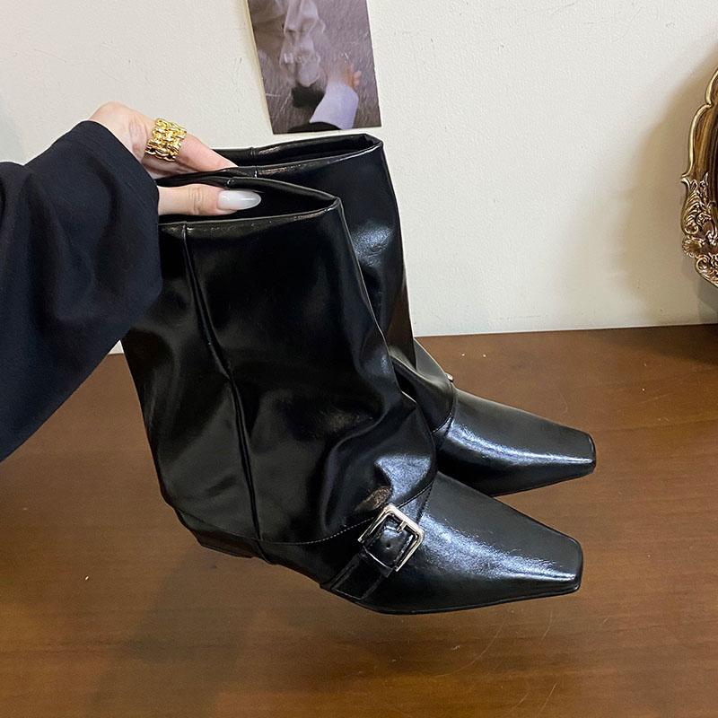 Модная женская обувь слипоны Женские современные ботильоны Обувь на низком каблуке Модные женские ботильоны с квадратным носком 35 чёрный
Модная женская обувь слипоны Женские современные ботильоны Обувь на низком каблуке Модные женские ботильоны с квадратным носком 35 чёрный