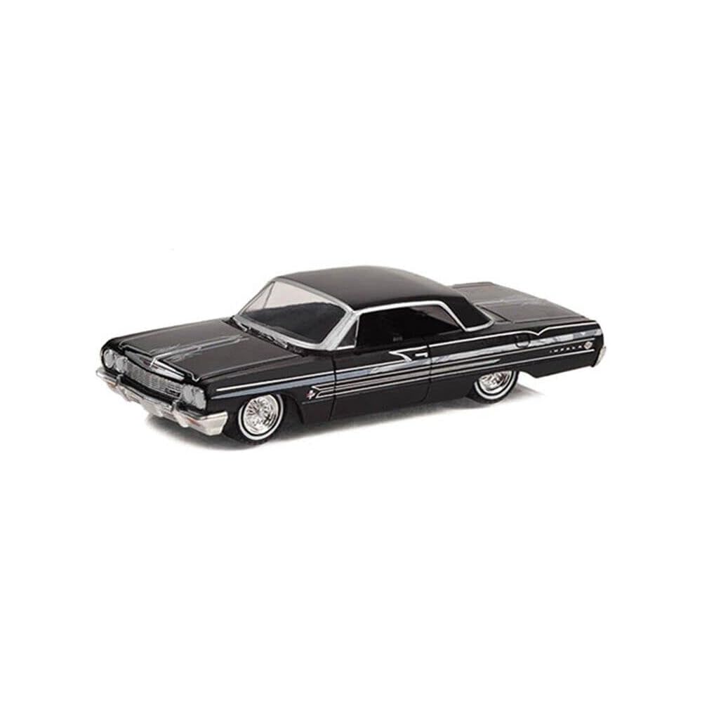 Greenlight 51462 1964 Chevy Impala Lowrider MiJo з Коробкою, 1:Литий метал масштабу 64
Greenlight 51462 1964 Chevy Impala Lowrider MiJo з Коробкою, 1:Литий метал масштабу 64
