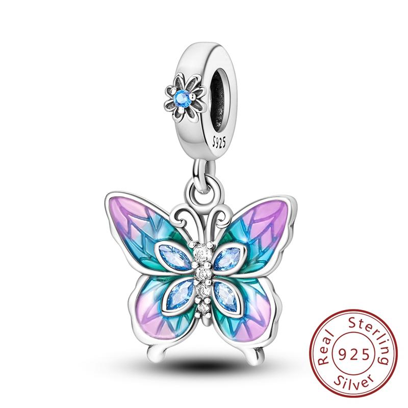 CodeMonkey 100% 925 Sterling Silver Colorful Butterfly Charm Zircon Beads for Bracelet & Bangle Jewelry Making
CodeMonkey 100% 925 Sterling Silver Colorful Butterfly Charm Zircon Beads for Bracelet & Bangle Jewelry Making
