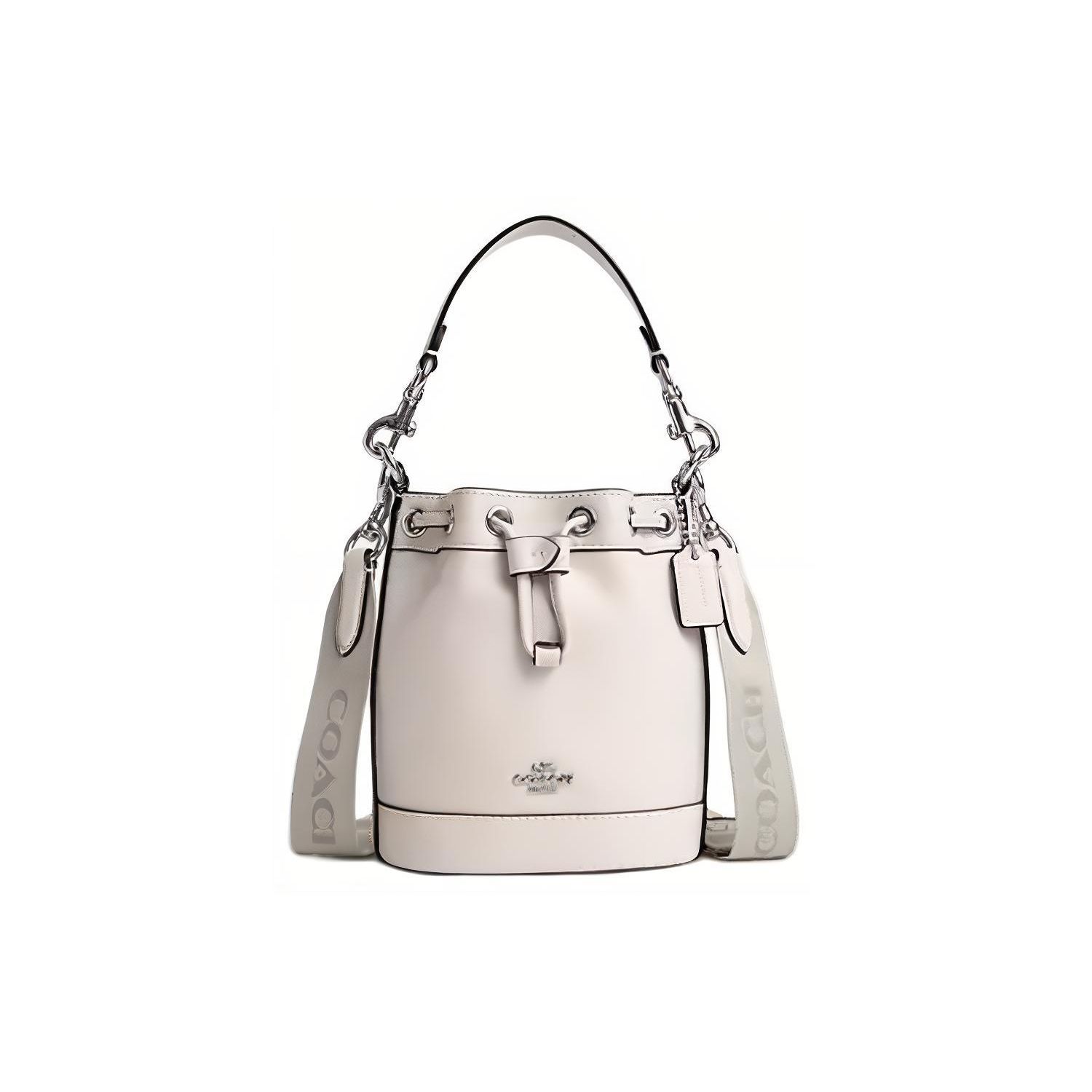 Coach Bucket 13 Fashionable Versatile Leather Bucket Bag Shoulder Crossbody Handbag Mini Women Bags Silver Chalk CR144-SVHA Basic Set (Bag+Dust Bag)
Coach Bucket 13 Fashionable Versatile Leather Bucket Bag Shoulder Crossbody Handbag Mini Women Bags Silver Chalk CR144-SVHA Basic Set (Bag+Dust Bag)