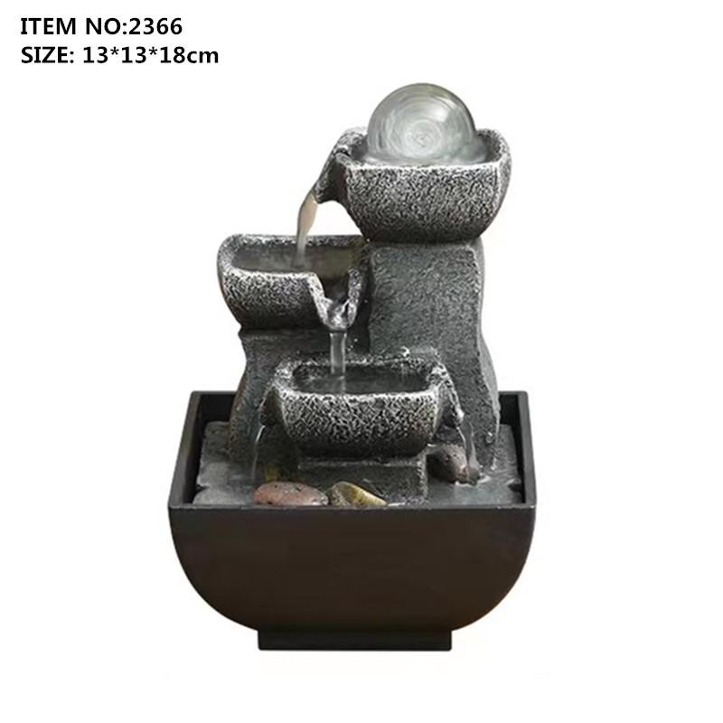 Desktop Geometry Water Fountain Fortune Ornament, Living Room Lucky Ball Feng Shui Resin Crafts 2349
Desktop Geometry Water Fountain Fortune Ornament, Living Room Lucky Ball Feng Shui Resin Crafts 2349