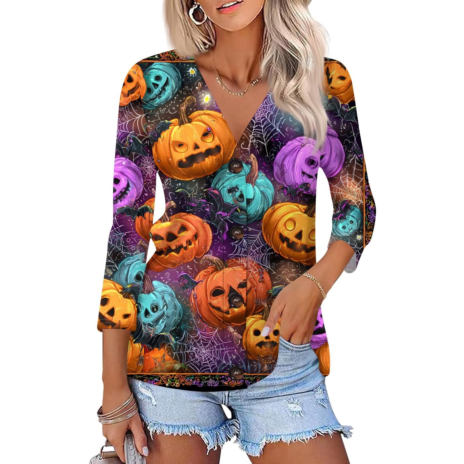 Женская модная повседневная рубашка на пуговицах с принтом, топ с рукавами 3/4 XXL оранжевый
Женская модная повседневная рубашка на пуговицах с принтом, топ с рукавами 3/4 XXL оранжевый