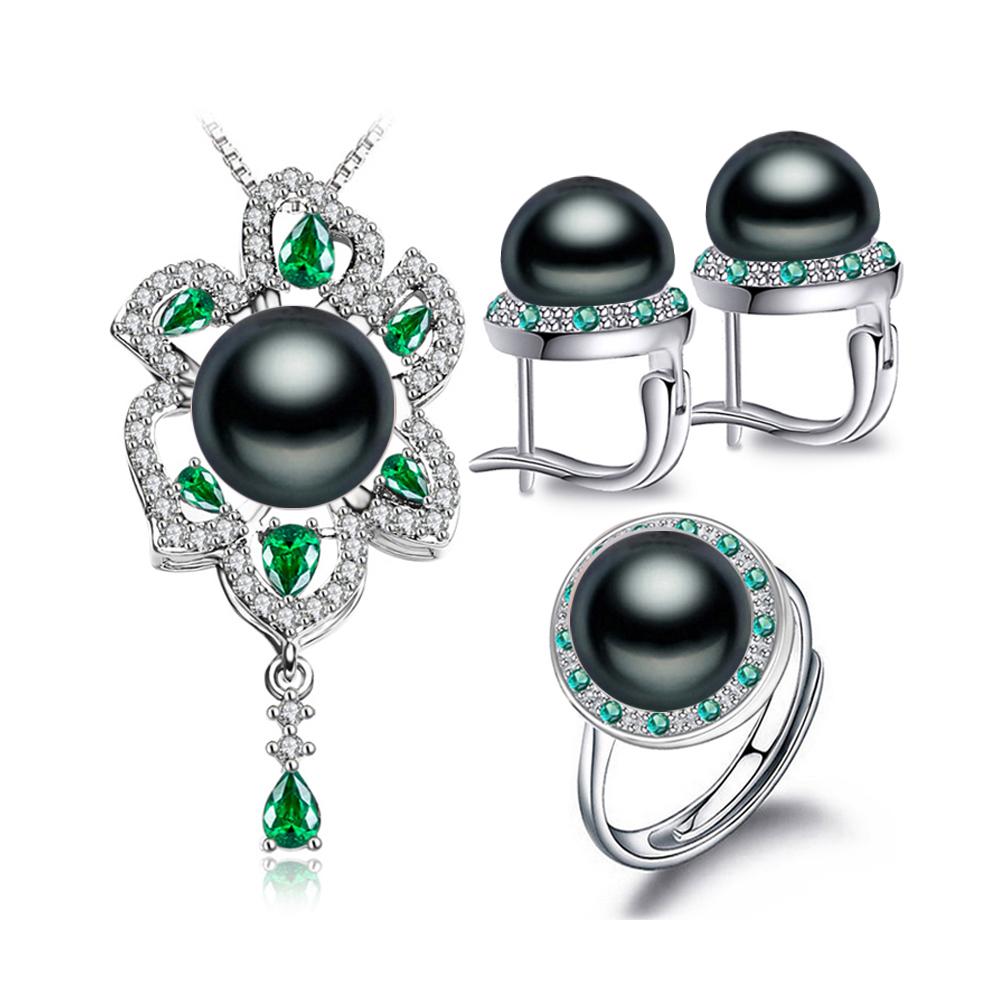 LSOOYH Ювелирные наборы из натурального пресноводного жемчуга с кубическим цирконием, свадебные большие модные винтажные серьги, кольцо, кулон, ожерелье, подарки для женщин
LSOOYH Ювелирные наборы из натурального пресноводного жемчуга с кубическим цирконием, свадебные большие модные винтажные серьги, кольцо, кулон, ожерелье, подарки для женщин