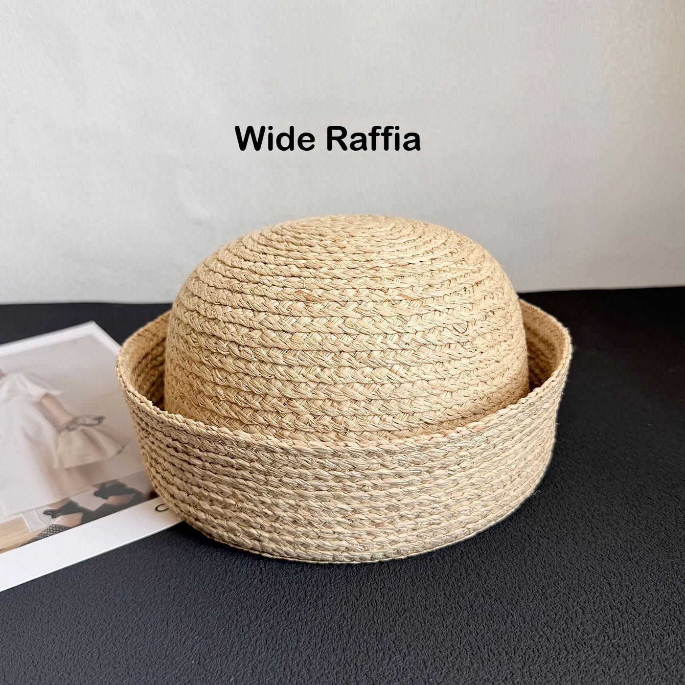 French Chic Raffia Pillbox Hat Women Handmade Flat Crown Straw Hat Elegant Summer Cap M 56-60cm
French Chic Raffia Pillbox Hat Women Handmade Flat Crown Straw Hat Elegant Summer Cap M 56-60cm