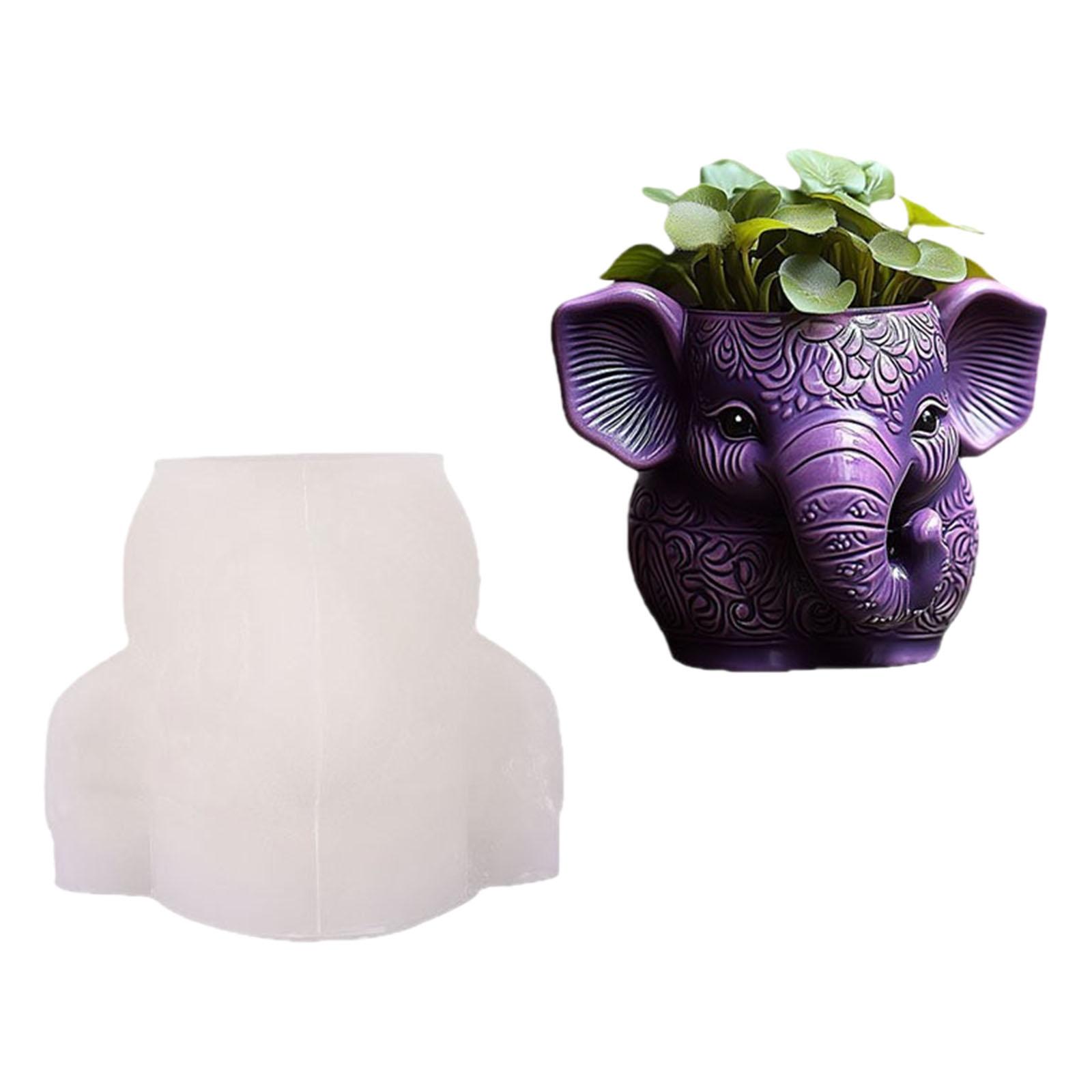 Elephant Shape Silicone Craft Mold Silicone Texture Suitable for Homemade Jewelry Unique Succulent Planters Gift Making 1
Elephant Shape Silicone Craft Mold Silicone Texture Suitable for Homemade Jewelry Unique Succulent Planters Gift Making 1