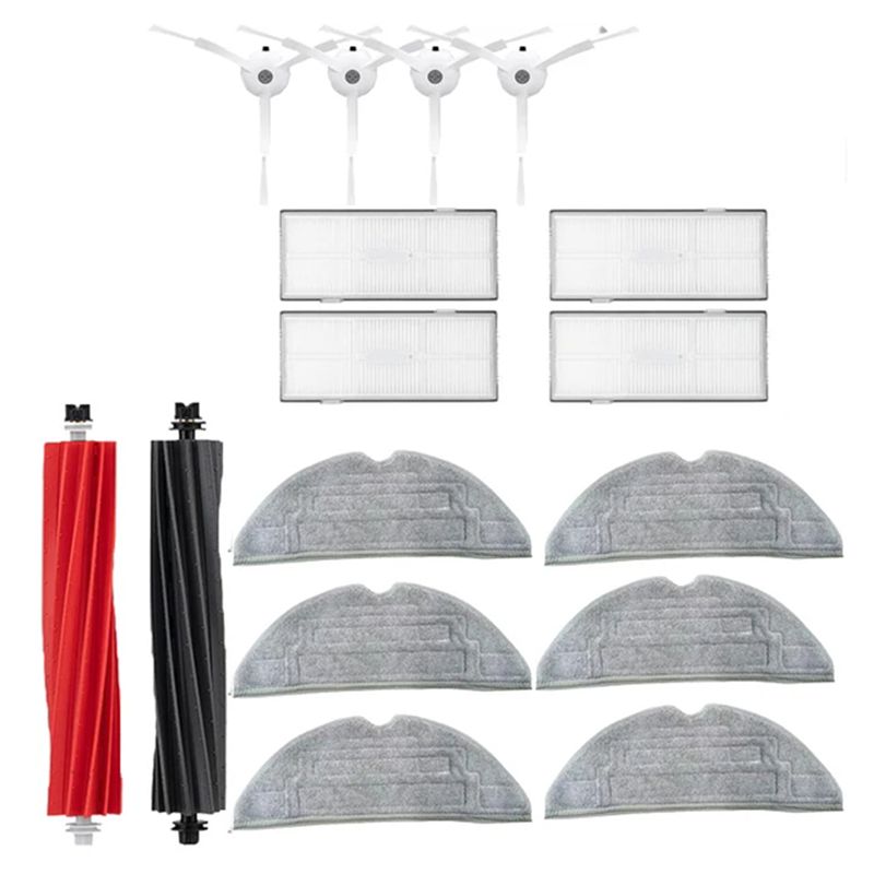 AEE4-For Roborock S8 S8 Pro Ultra S8+ Robot Vacuum Parts Main Side Brushes Mop Cloths HEPA Filters Dust Bags Accessories
AEE4-For Roborock S8 S8 Pro Ultra S8+ Robot Vacuum Parts Main Side Brushes Mop Cloths HEPA Filters Dust Bags Accessories