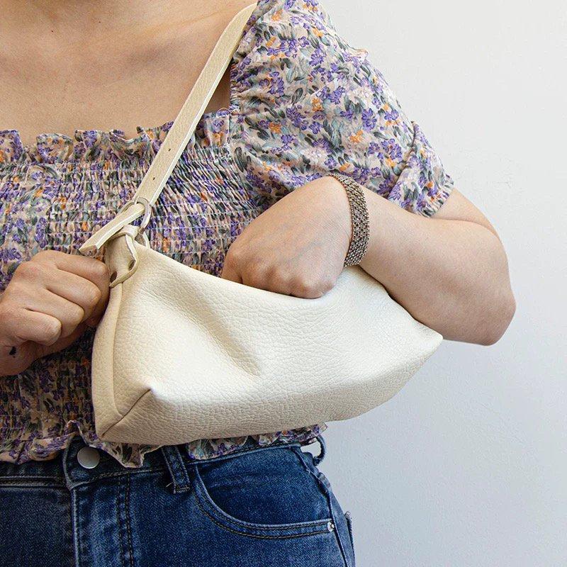 Casual Foreign Style Single Shoulder Underarm Versatile Handbag Women S Messenger Bag Bag Tide слоновая кость
Casual Foreign Style Single Shoulder Underarm Versatile Handbag Women S Messenger Bag Bag Tide слоновая кость