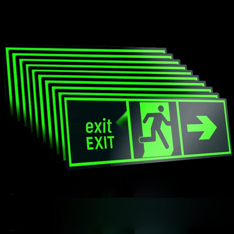 Safety Exit Luminous Sticker
Safety Exit Luminous Sticker