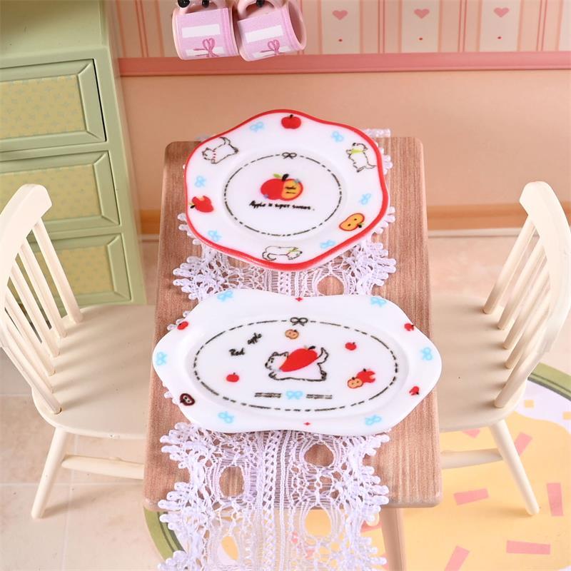 10Pcs Cute Cartoon Pattern Dollhouse Toy Simulation Plate Miniature Kitchen Play House Toys Decoration Diy Accessories Kids Gift as the picture
10Pcs Cute Cartoon Pattern Dollhouse Toy Simulation Plate Miniature Kitchen Play House Toys Decoration Diy Accessories Kids Gift as the picture