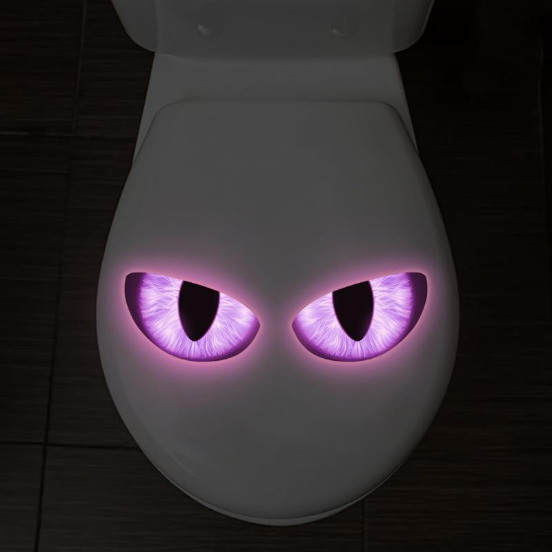 1 Pair Luminous Cat Eye Self-Adhesive Wall Decals - Glow In Dark Toilet Stickers For Home Bathroom Kitchen Waterproof Home Decor
1 Pair Luminous Cat Eye Self-Adhesive Wall Decals - Glow In Dark Toilet Stickers For Home Bathroom Kitchen Waterproof Home Decor