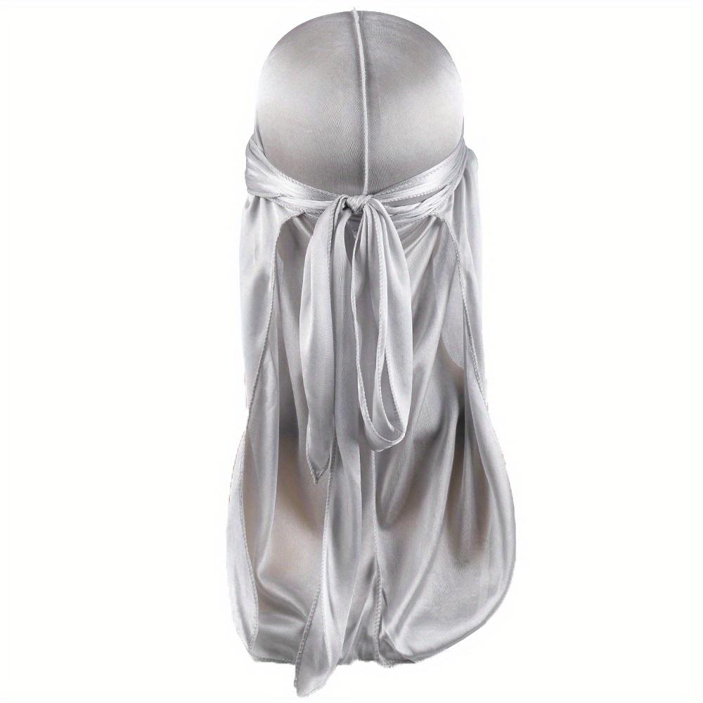 Men s Silk Durag Bonnet Bandana Silky Du Rag Doo Rag Long Tail Waves Cap One Size сірий
Men s Silk Durag Bonnet Bandana Silky Du Rag Doo Rag Long Tail Waves Cap One Size сірий