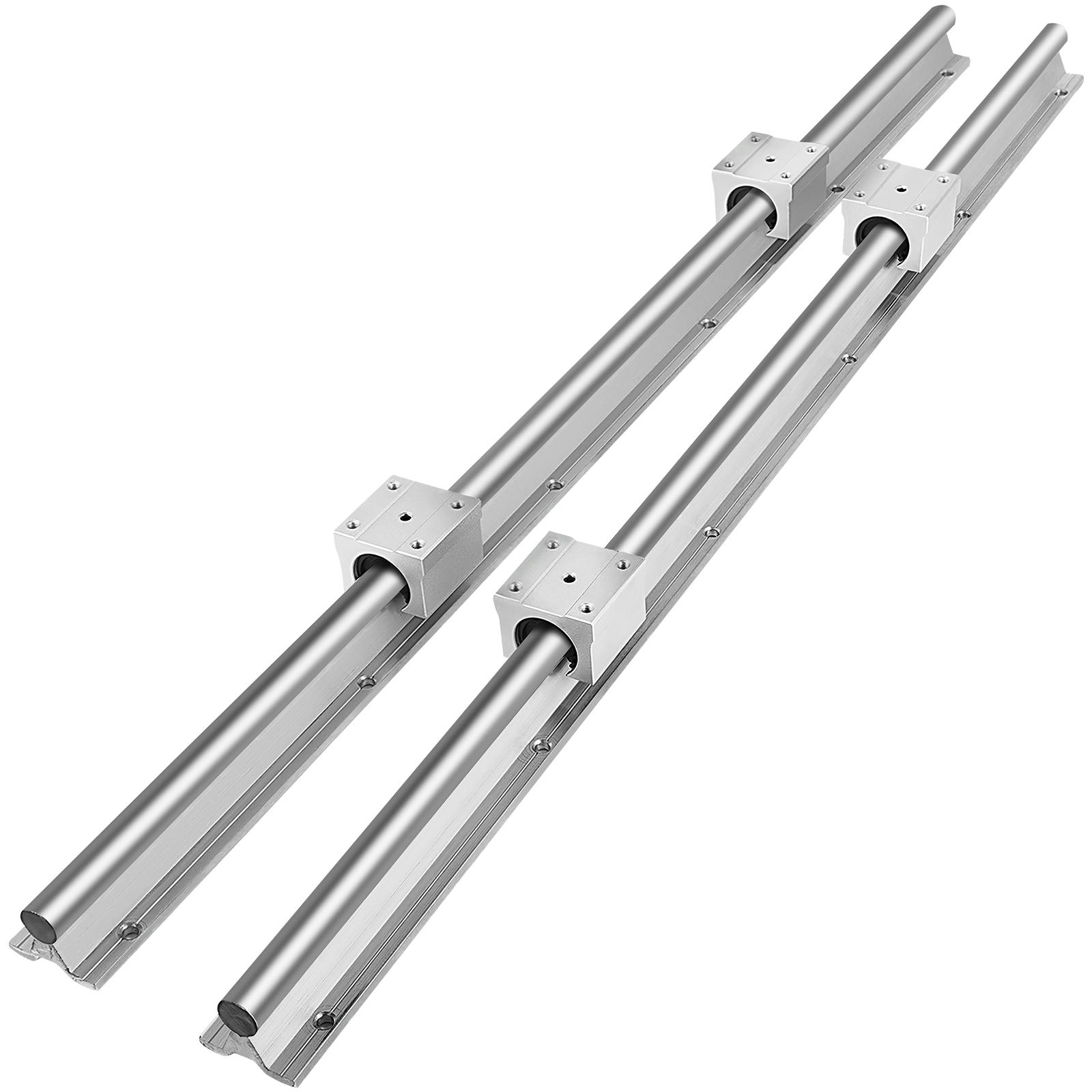 VEVOR 2PCS Линейные направляющие 300-1200 мм 4PCS UU Подшипниковые блоки Плавное движение для мельниц DIY Детали с ЧПУ для автоматизированных машин и оборудования
VEVOR 2PCS Линейные направляющие 300-1200 мм 4PCS UU Подшипниковые блоки Плавное движение для мельниц DIY Детали с ЧПУ для автоматизированных машин и оборудования