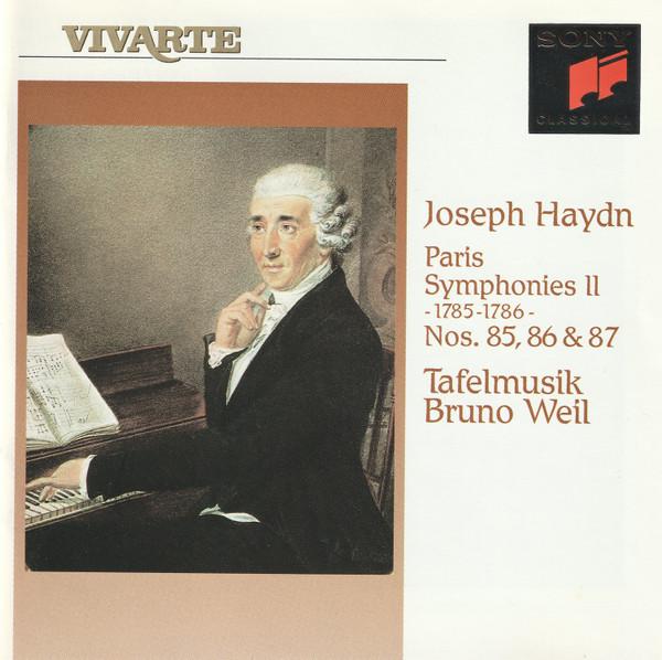 CD HAYDN, BECAUSE; TABLE MUSIC - Symphonies 85-87 SK66296 Sony Classical 1994 USA & Cana Classical Used
CD HAYDN, BECAUSE; TABLE MUSIC - Symphonies 85-87 SK66296 Sony Classical 1994 USA & Cana Classical Used