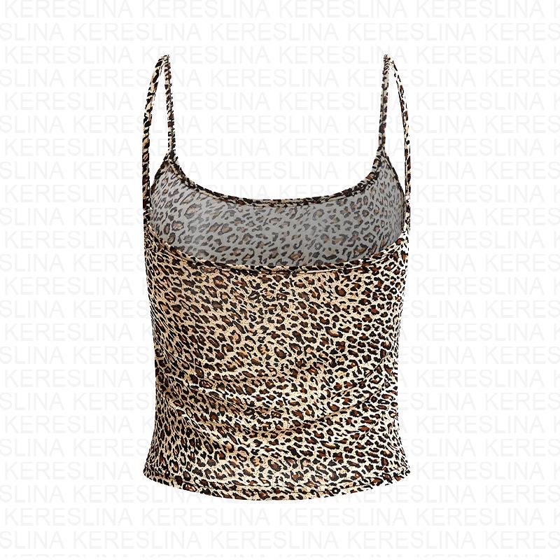 Women s Spring/Summer 2025 Sexy Leopard Print Crop Tank Top S цветной печати леопарда
Women s Spring/Summer 2025 Sexy Leopard Print Crop Tank Top S цветной печати леопарда