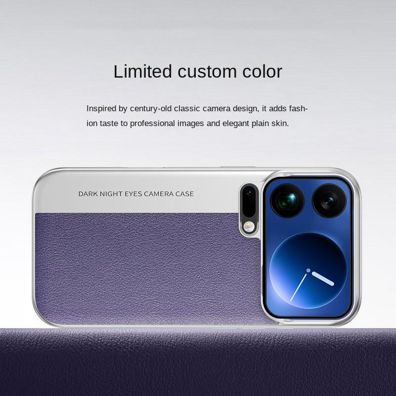 Plain Leather Classic Color-blocked Alloy Lens Heightened Case For Xiaomi 17 Pro Max Mi 17 15 Ultra 15 pro 14 13 12s Ultra Cover Xiaomi 14 Pro
Plain Leather Classic Color-blocked Alloy Lens Heightened Case For Xiaomi 17 Pro Max Mi 17 15 Ultra 15 pro 14 13 12s Ultra Cover Xiaomi 14 Pro