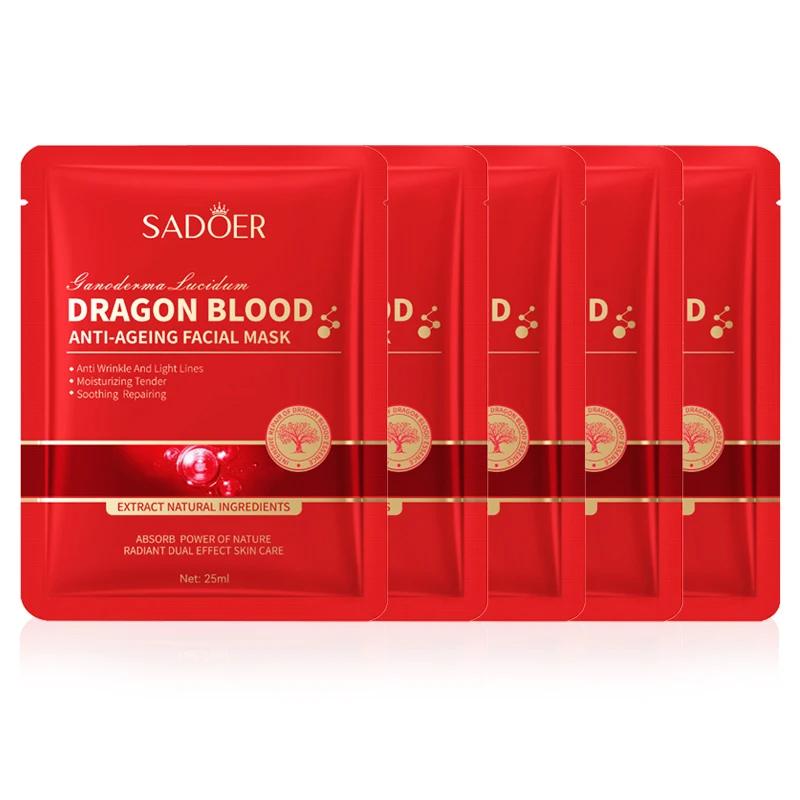 5/10 шт. Маски для лица SADOER Dragon Blood для увлажнения, омоложения и увлажнения кожи лица. Средства для ухода за кожей лица 5pcs
5/10 шт. Маски для лица SADOER Dragon Blood для увлажнения, омоложения и увлажнения кожи лица. Средства для ухода за кожей лица 5pcs
