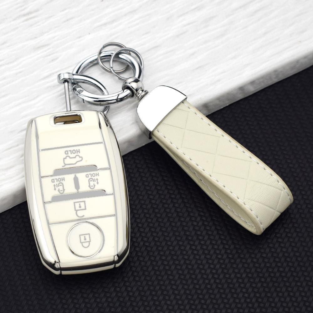 Anti-Scratch Car Key Fob Cover for Kia Sorento Sedona Sportage Grand Carnival K5 KX3 K4 Protective 5 Buttons TPU Key Case Bag
Anti-Scratch Car Key Fob Cover for Kia Sorento Sedona Sportage Grand Carnival K5 KX3 K4 Protective 5 Buttons TPU Key Case Bag