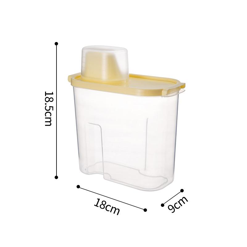 Household Waterproof Miscellaneous Grain Tank Grain Storage Tank Food Dry Food Kitchen Storage Box Plastic Sealed Tank Small жовтий
Household Waterproof Miscellaneous Grain Tank Grain Storage Tank Food Dry Food Kitchen Storage Box Plastic Sealed Tank Small жовтий