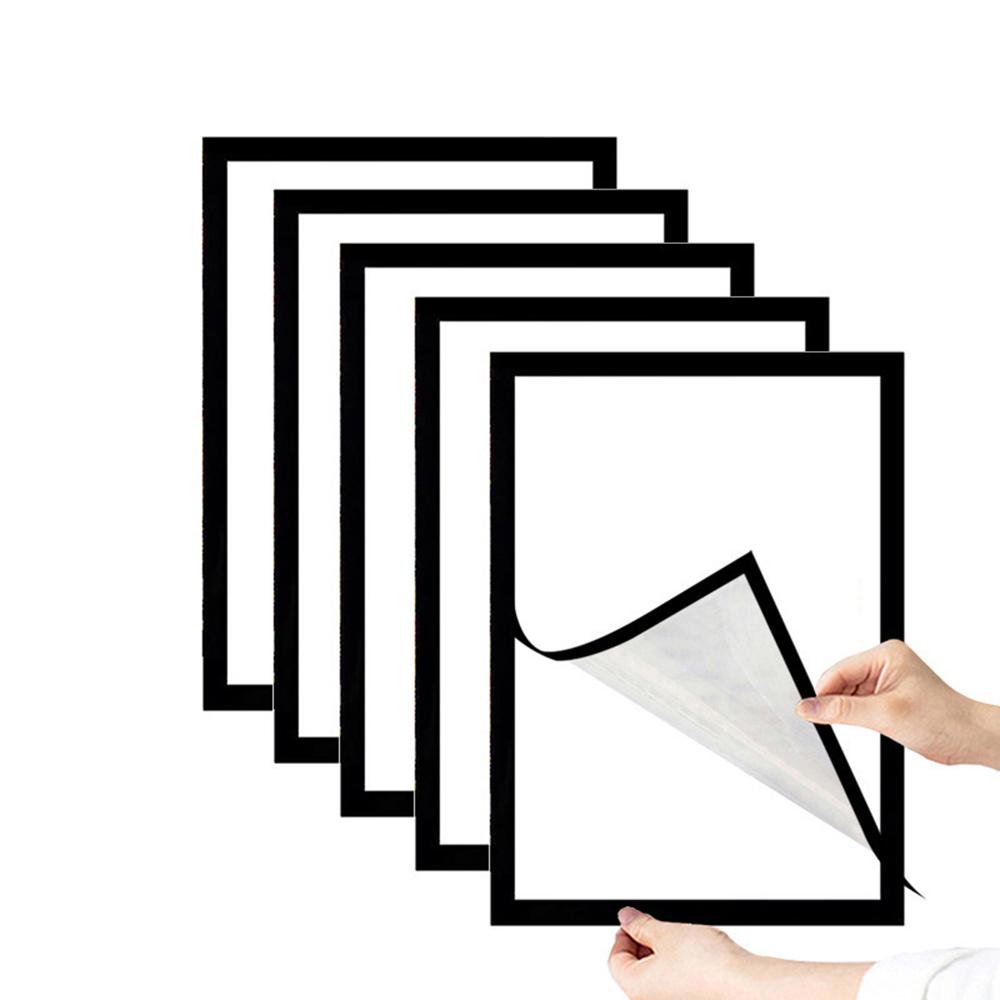 5 шт. ПВХ Магнитная фоторамка, Доска для отображения документов формата А4, Магнитная рамка-наклейка для постеров, Защитная крышка без сверления
5 шт. ПВХ Магнитная фоторамка, Доска для отображения документов формата А4, Магнитная рамка-наклейка для постеров, Защитная крышка без сверления