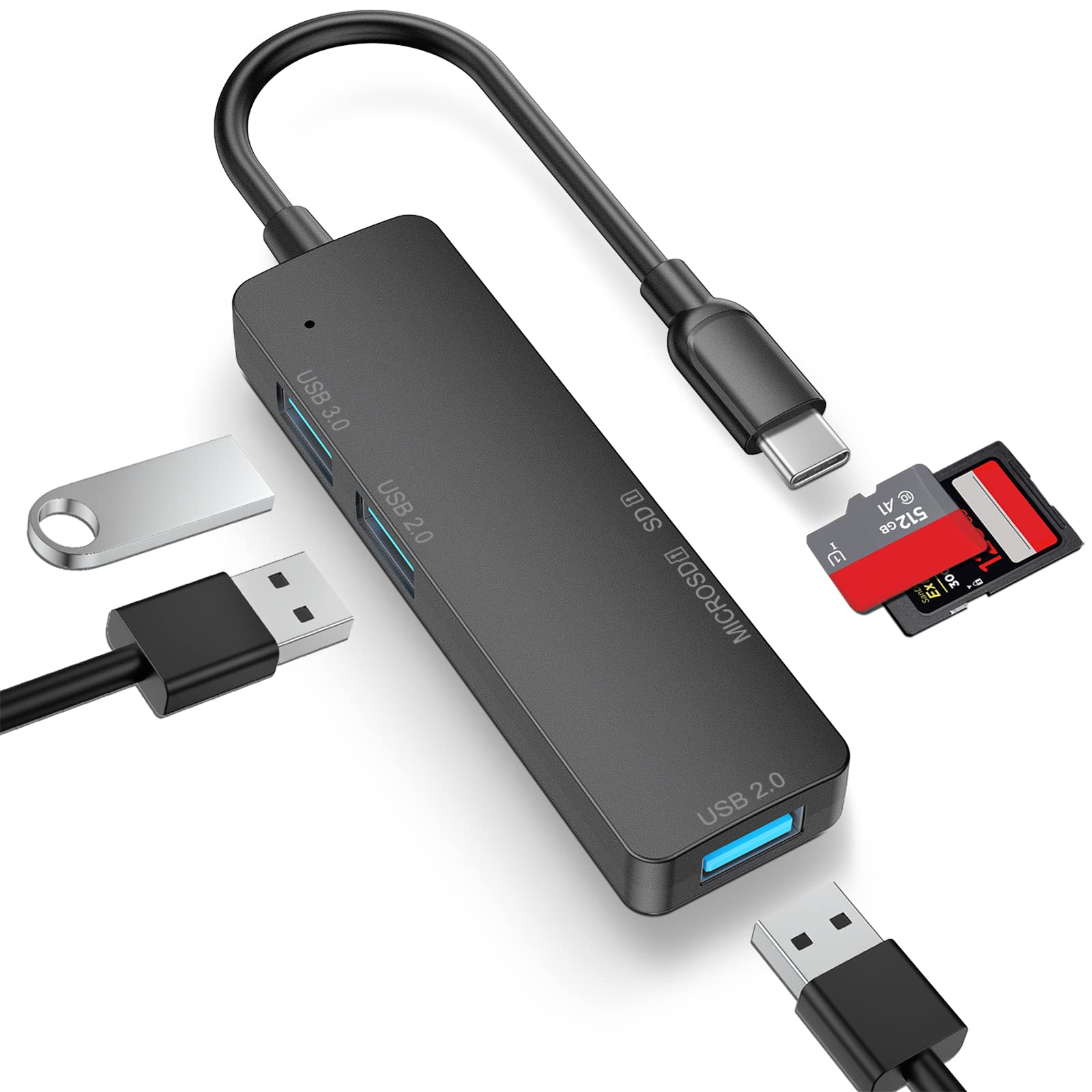 USB C Hub Bus Power LUONOCAN Многофункциональный адаптер-конвертор HUB Устройство чтения карт Micro SD Расширение порта USB Multi Hub Surface Совместимость с MAC PS5 чёрный
USB C Hub Bus Power LUONOCAN Многофункциональный адаптер-конвертор HUB Устройство чтения карт Micro SD Расширение порта USB Multi Hub Surface Совместимость с MAC PS5 чёрный