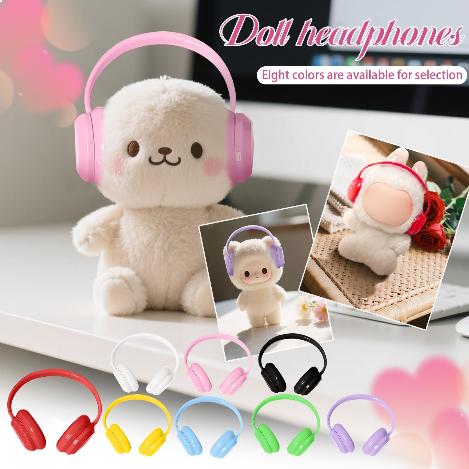 Doll Headphone Set 17cm Doll Accessory Love Heart Headphone Accessory, Dress Up Your Doll No Dolls! One Size жовтий
Doll Headphone Set 17cm Doll Accessory Love Heart Headphone Accessory, Dress Up Your Doll No Dolls! One Size жовтий