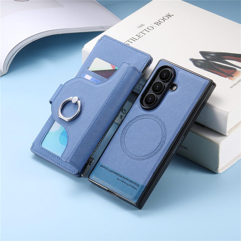 2 in 1 Detachable Magnetic Phone Case for Samsung Galaxy Z Fold 7 6 5 4 Fold7 Fold6 Ring Zipper Wallet Leather Protective Cover Galaxy Z Fold7 синий
2 in 1 Detachable Magnetic Phone Case for Samsung Galaxy Z Fold 7 6 5 4 Fold7 Fold6 Ring Zipper Wallet Leather Protective Cover Galaxy Z Fold7 синий
