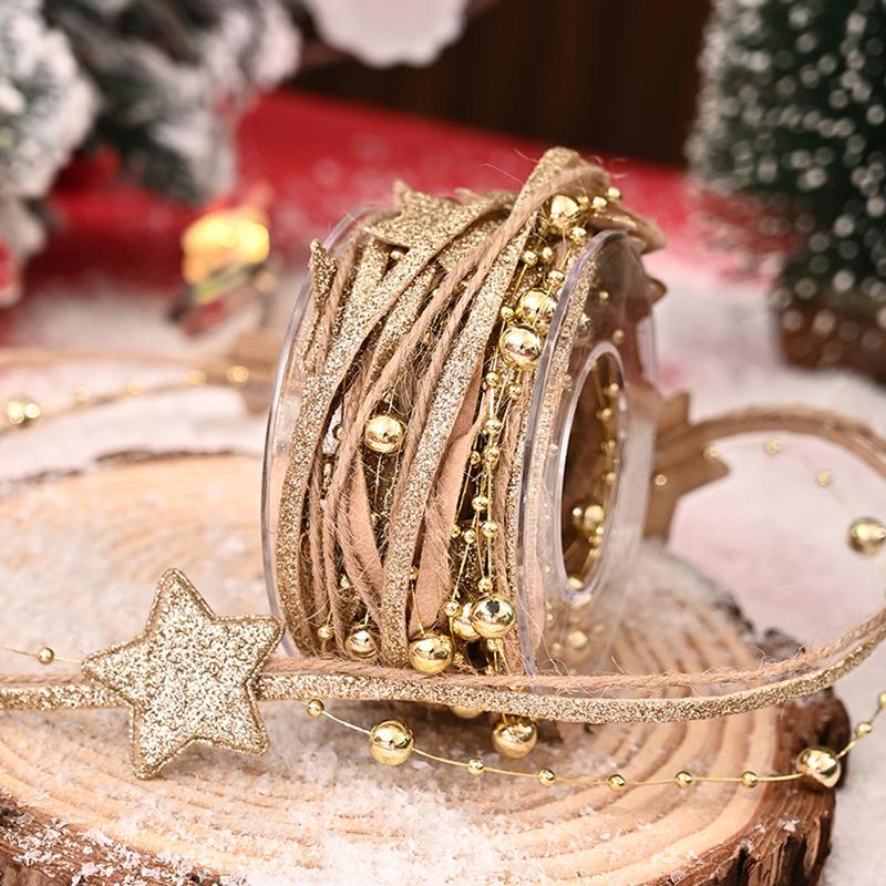 Christmas Multi-Layer Christmas Gift Webbing Multi-Function DIY Christmas Decor Wrapping Ribbon Luxury 5 Yards
Christmas Multi-Layer Christmas Gift Webbing Multi-Function DIY Christmas Decor Wrapping Ribbon Luxury 5 Yards