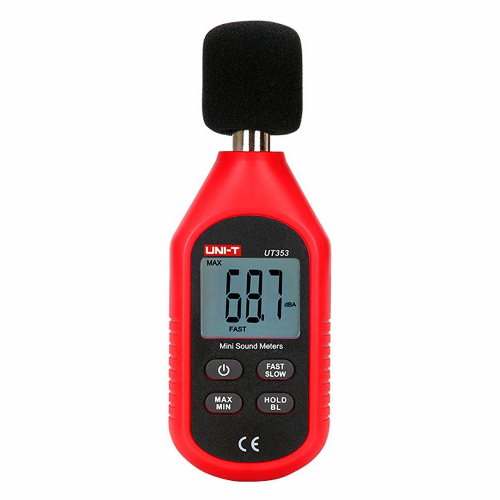 UNI-T UT353 прибор для измерения шума дБ метр 30 ~ 130 дБ мини аудио измеритель уровня звука монитор децибел
UNI-T UT353 прибор для измерения шума дБ метр 30 ~ 130 дБ мини аудио измеритель уровня звука монитор децибел