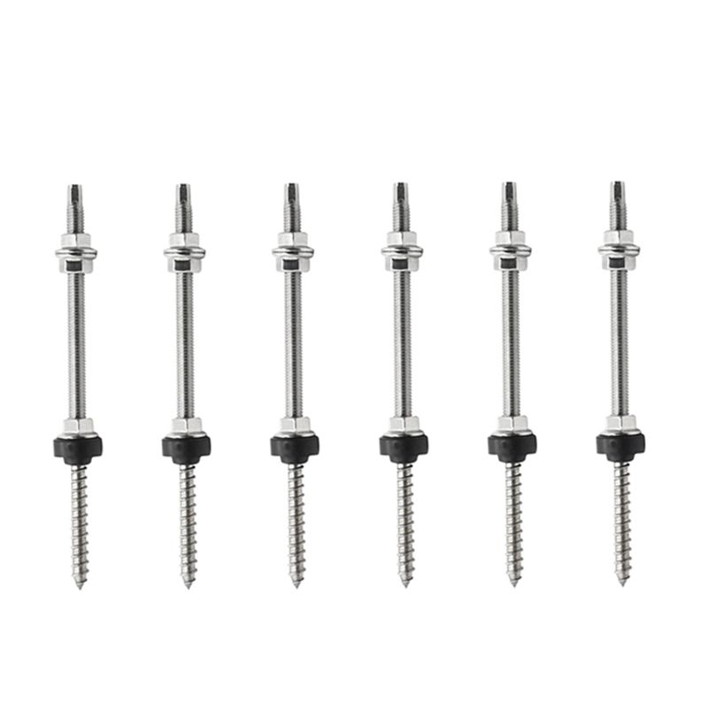 A60z25cm Solar Hanger Bolts Solar Panel Roof Mounting Screws M10 Solar PV Panel Mounting Bracket For Fixing Solar Panel 6Pc Dura NONE
A60z25cm Solar Hanger Bolts Solar Panel Roof Mounting Screws M10 Solar PV Panel Mounting Bracket For Fixing Solar Panel 6Pc Dura NONE