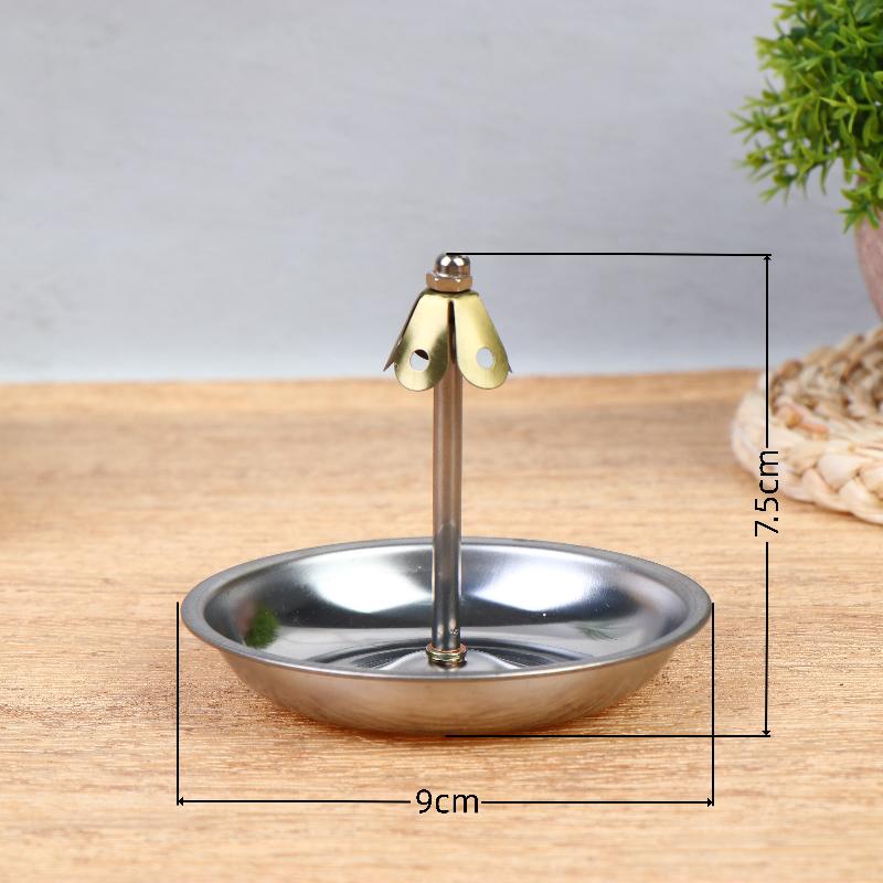 1/3Pcs Red Incense Coil Burner, Anti-Extinguish Design, High-quality Stainless Steel Ash Catcher
1/3Pcs Red Incense Coil Burner, Anti-Extinguish Design, High-quality Stainless Steel Ash Catcher