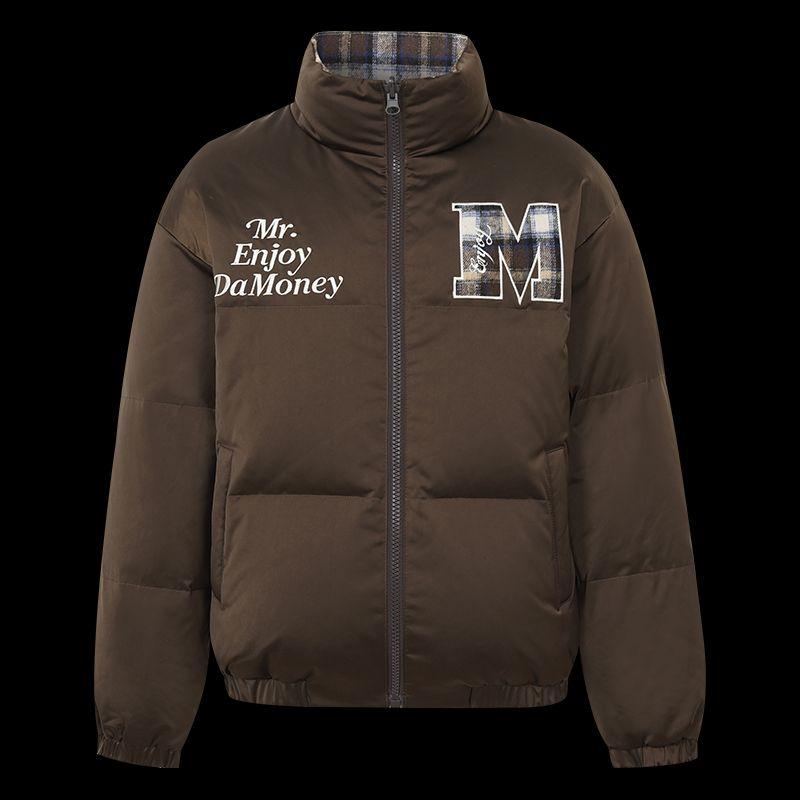 Medm Plaid Double-Sided Stand-Up Collar down Jacket Color-Blocked Coat Men s American Retro Thickened Warm Casual Coat Winter Brown S
Medm Plaid Double-Sided Stand-Up Collar down Jacket Color-Blocked Coat Men s American Retro Thickened Warm Casual Coat Winter Brown S