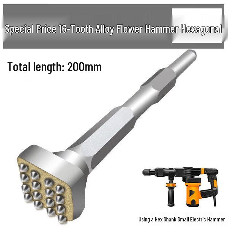 Hexagonal Alloy Bush Hammer Bit
Hexagonal Alloy Bush Hammer Bit
