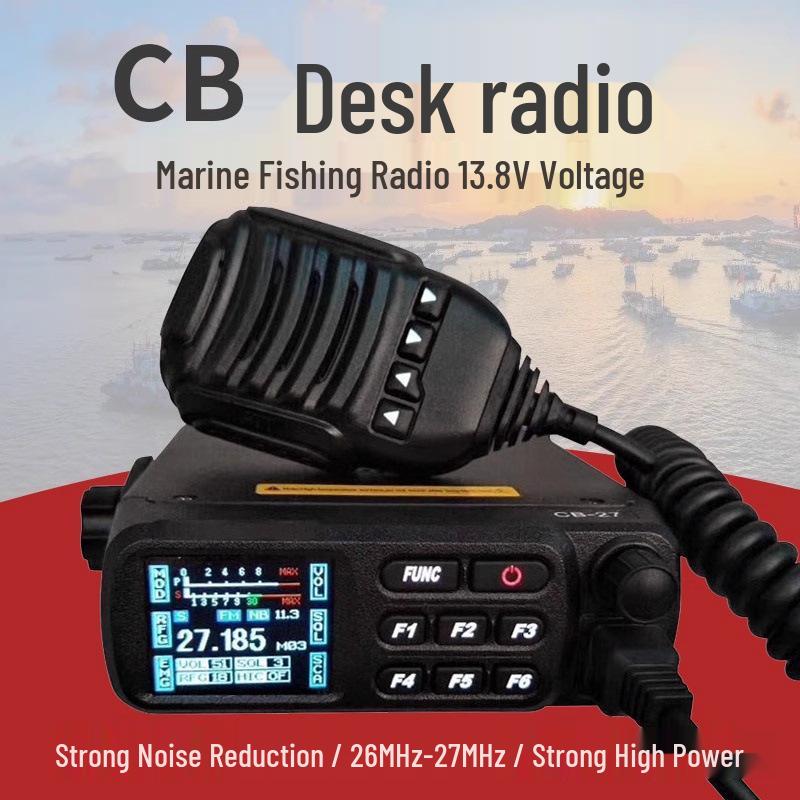 CB-27 Unit 26-27MHz Shortwave Radio Walkie-Talkie for Marine Ships and Fishing Boats Other
CB-27 Unit 26-27MHz Shortwave Radio Walkie-Talkie for Marine Ships and Fishing Boats Other