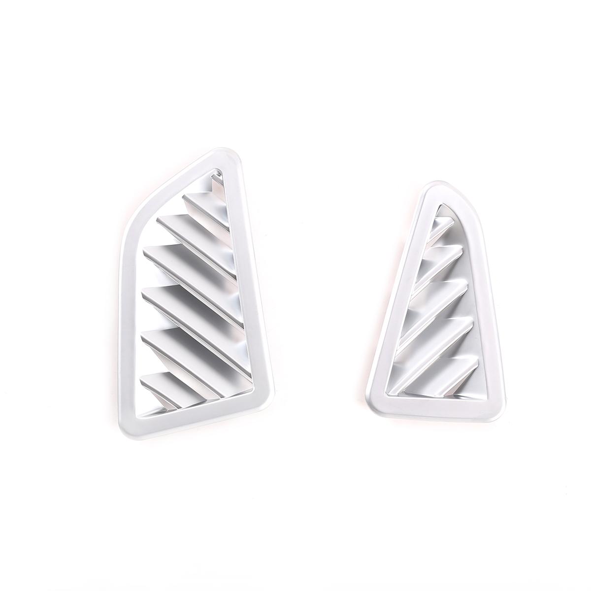 2pcs/set Car Dashboard Air Conditioning Vent Outlet Frame Decorative Cover Trim For BMW 7 Series F01 F02 F04 2009-2014 LHD срібний
2pcs/set Car Dashboard Air Conditioning Vent Outlet Frame Decorative Cover Trim For BMW 7 Series F01 F02 F04 2009-2014 LHD срібний