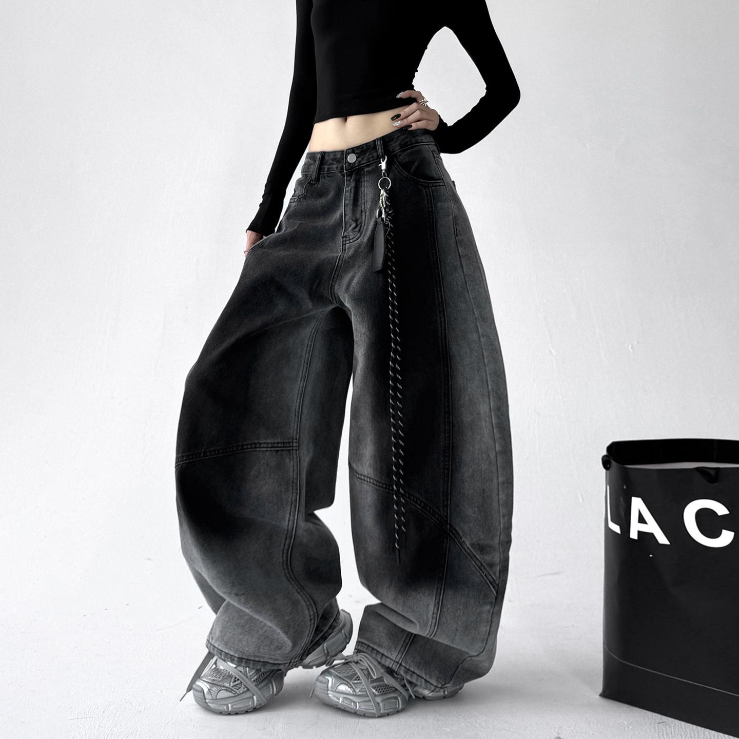 New Women s Vintage Gradient Washed Curved Flare Jeans, Loose Fit Relaxed Style Denim Pants for Autumn Casual Streetwear XXXL
New Women s Vintage Gradient Washed Curved Flare Jeans, Loose Fit Relaxed Style Denim Pants for Autumn Casual Streetwear XXXL