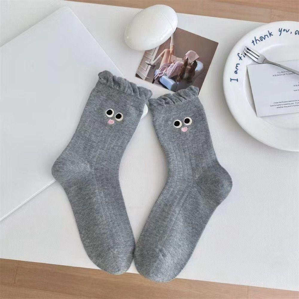 4Pairs Cartoon Ruffled Socks Women Embroidery Fall Y2K Hosiery Elastic Mid Tube Socks Winter
4Pairs Cartoon Ruffled Socks Women Embroidery Fall Y2K Hosiery Elastic Mid Tube Socks Winter