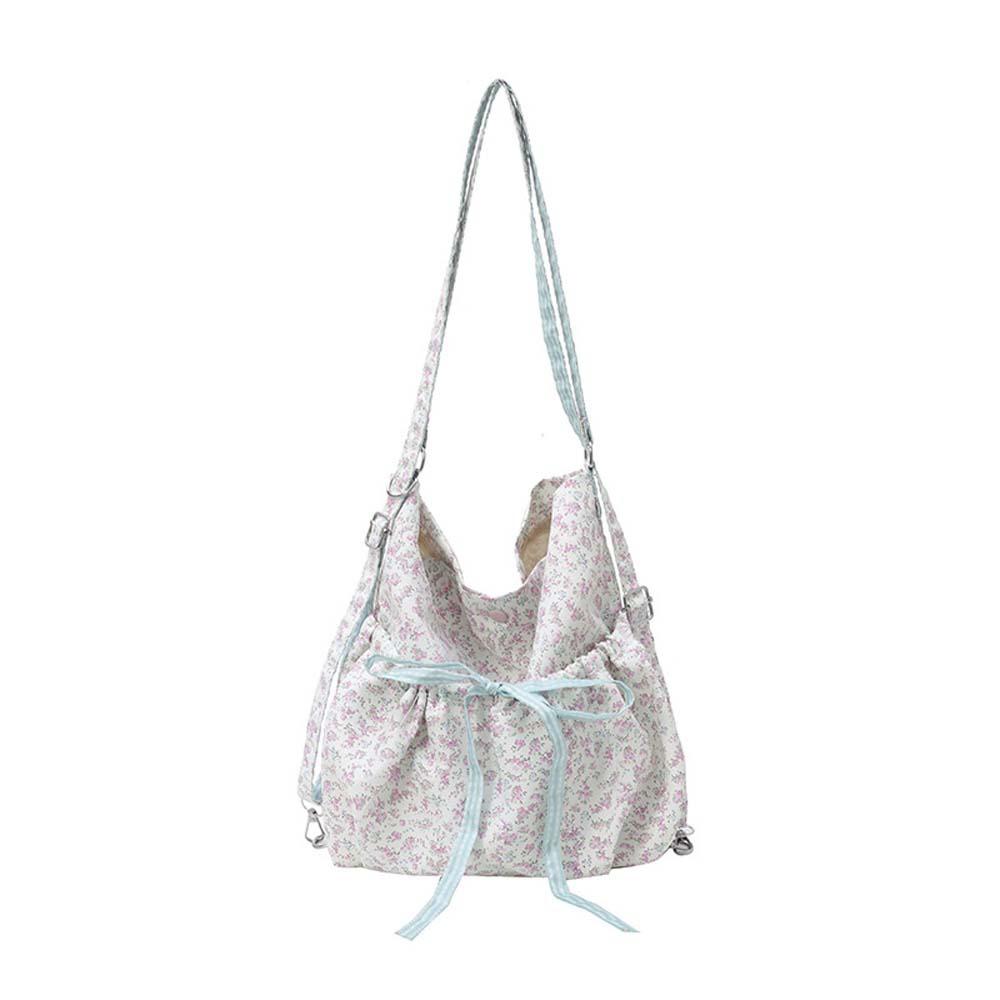 Tote Bag Sweet Floral Shoulder Bag Bow Contrast Color Women Floral Handbag Polyester Versatile 3 in 1 Canvas Backpack Storage
Tote Bag Sweet Floral Shoulder Bag Bow Contrast Color Women Floral Handbag Polyester Versatile 3 in 1 Canvas Backpack Storage