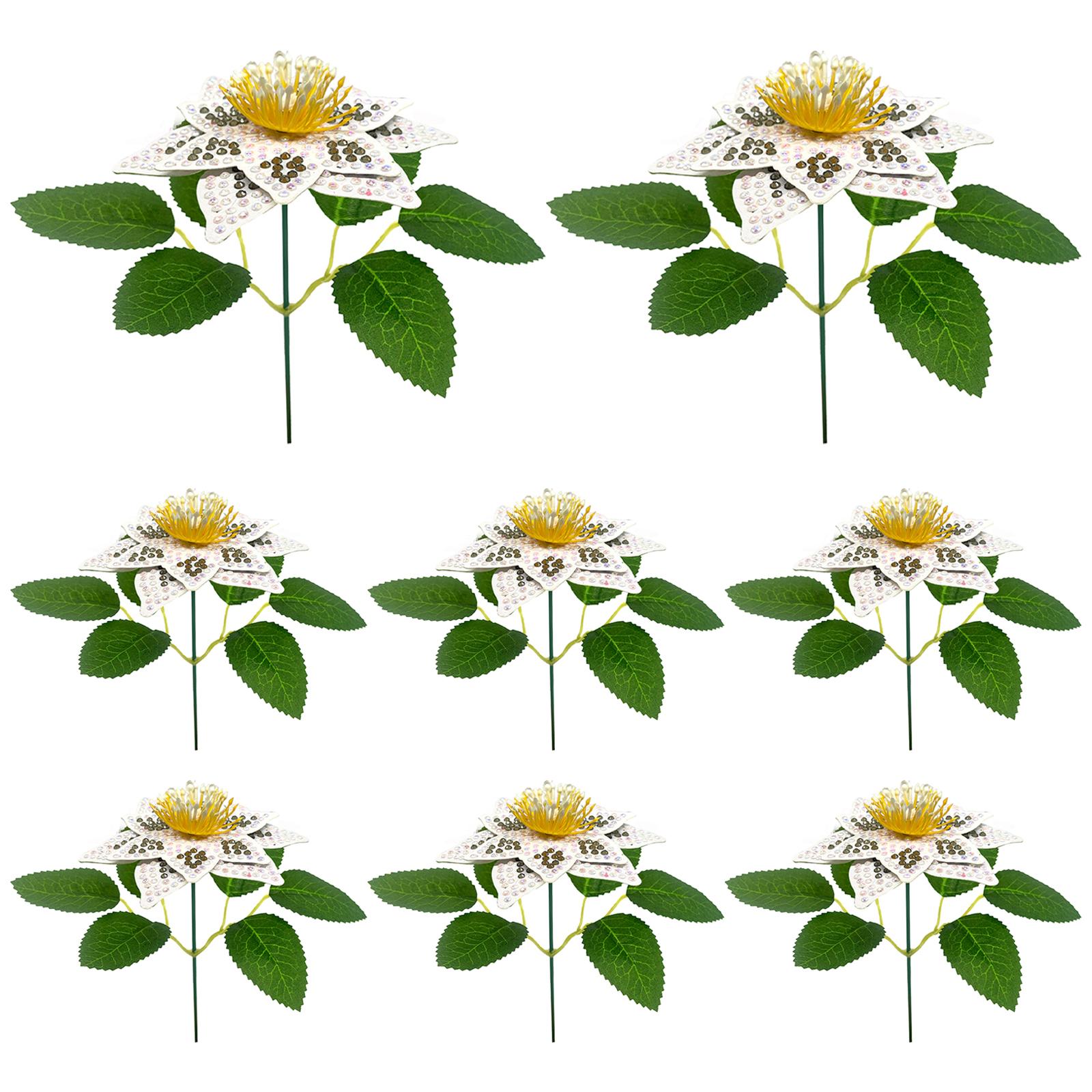 8Pcs 3D Artificial Flowers DIY Desktop Diamond Art Kits Diamond Painting Desktop Decorations for Adults Home Decor
8Pcs 3D Artificial Flowers DIY Desktop Diamond Art Kits Diamond Painting Desktop Decorations for Adults Home Decor