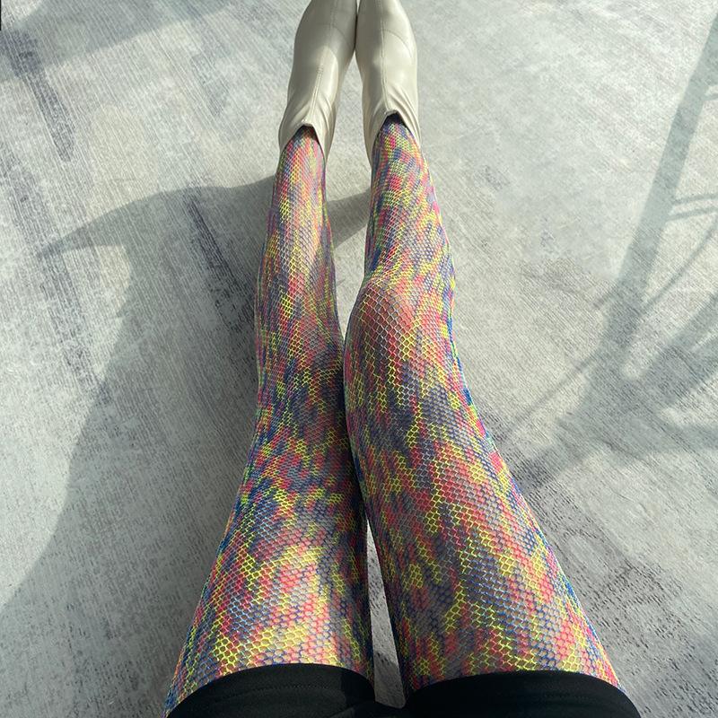 Rainbow Fishing Net Socks, Fashionable High-Waisted Tights, Colorful Pantyhose, Gradient Color Party Stockings One Size
Rainbow Fishing Net Socks, Fashionable High-Waisted Tights, Colorful Pantyhose, Gradient Color Party Stockings One Size