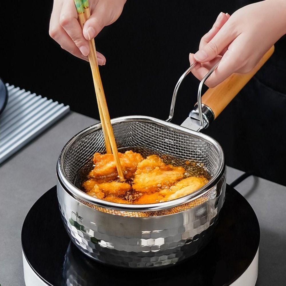 с ручкой Корзина для жарки продуктов, жареная во фритюре, сливная корзина, сито для лапши, шумовка для кухни 18cm-fine mesh
с ручкой Корзина для жарки продуктов, жареная во фритюре, сливная корзина, сито для лапши, шумовка для кухни 18cm-fine mesh