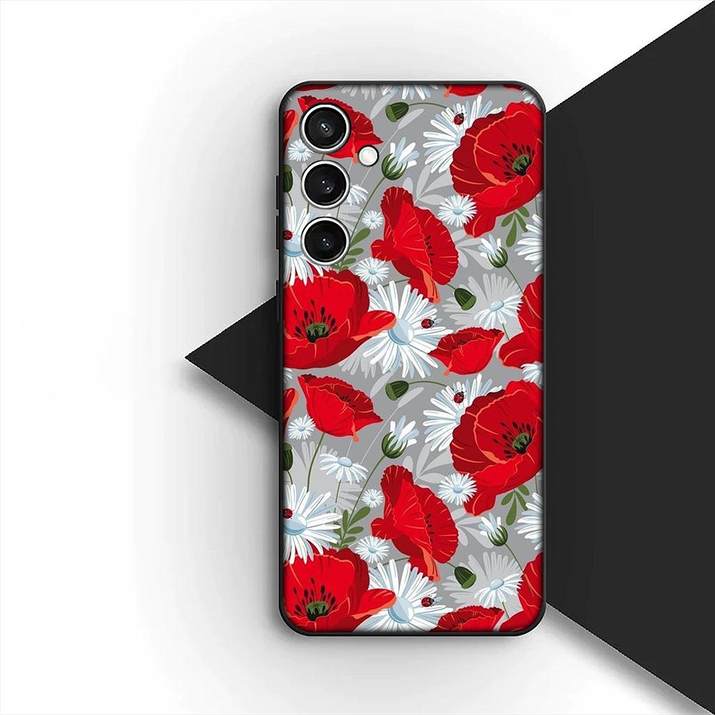 Cover for Motorola Moto G86 G57 E14 E15 G14 G34 G67 G84 G24 A54 G15 Power E22 Casing Silicone Phone Case Poppy Flower Bloom Rose Motorola Moto G15
Cover for Motorola Moto G86 G57 E14 E15 G14 G34 G67 G84 G24 A54 G15 Power E22 Casing Silicone Phone Case Poppy Flower Bloom Rose Motorola Moto G15