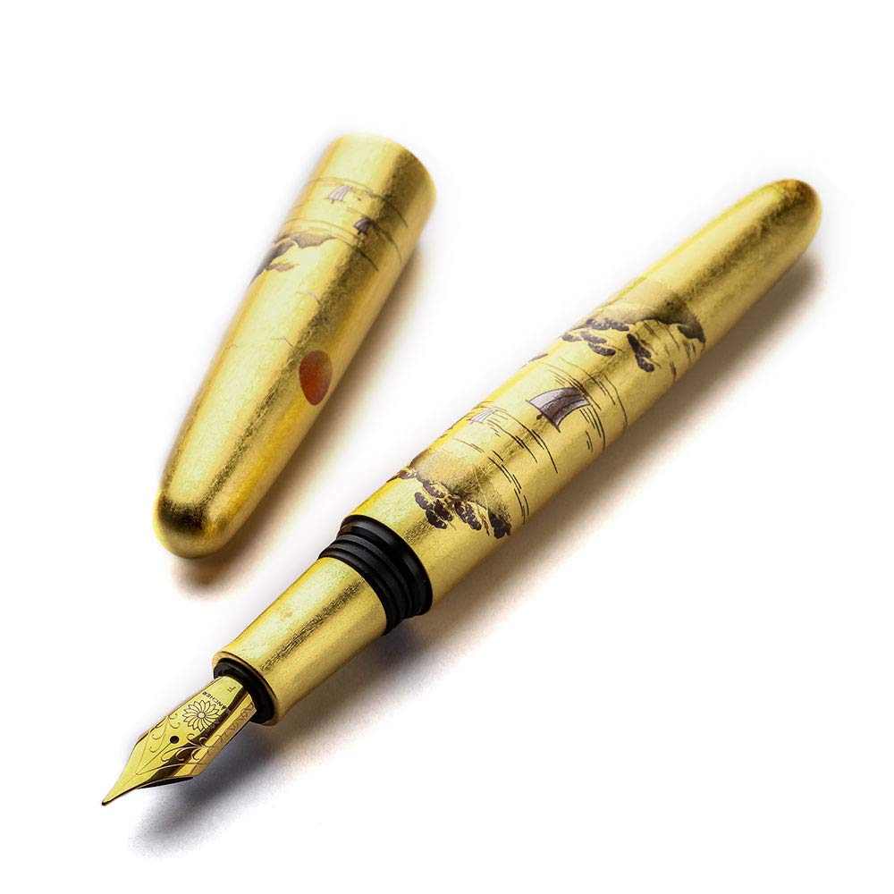 WANCHER Dream Fountain Pen Rising Sun Makie Landscape Cigar Shape Rising Sun Makie Collection Fountain Pen / (M Medium) золотий
WANCHER Dream Fountain Pen Rising Sun Makie Landscape Cigar Shape Rising Sun Makie Collection Fountain Pen / (M Medium) золотий