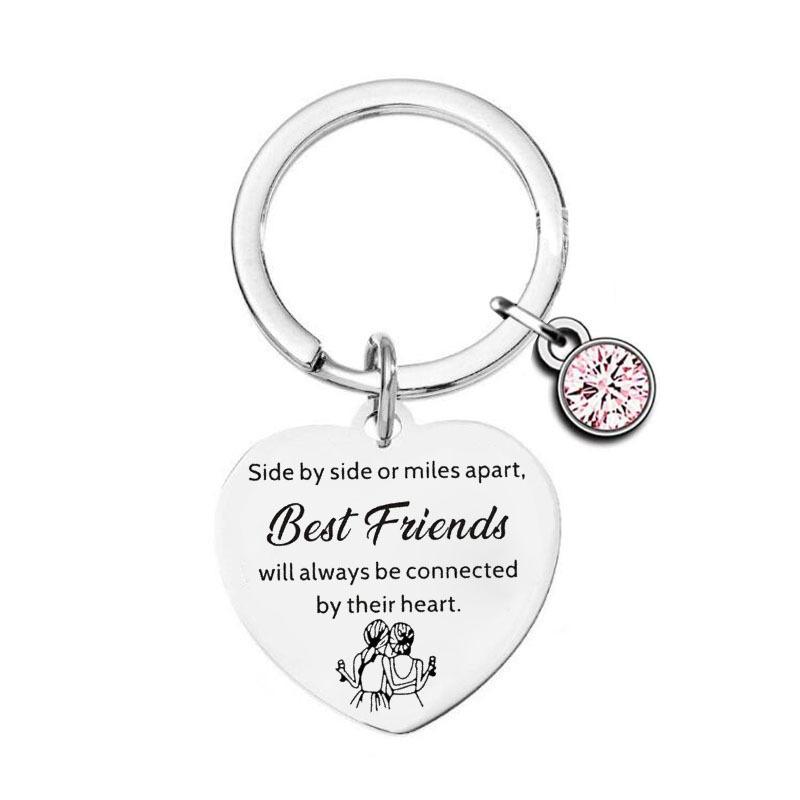 Gift for Best Friend Friends Sisters Colleagues Classmates Personalized Creative Stainless Steel Key Keychain for Backpack Bag 3*3CM
Gift for Best Friend Friends Sisters Colleagues Classmates Personalized Creative Stainless Steel Key Keychain for Backpack Bag 3*3CM