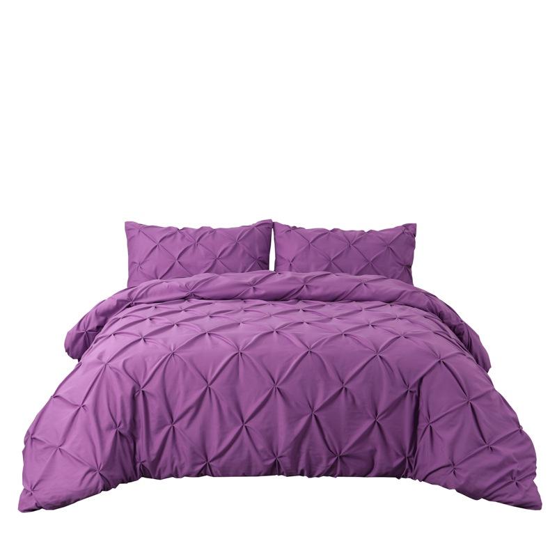 Однотонный комплект пододеяльника с защипами и наволочками, пододеяльники, комфортный, простой 200*200cm/78.74*78.74in фиолетовый
Однотонный комплект пододеяльника с защипами и наволочками, пододеяльники, комфортный, простой 200*200cm/78.74*78.74in фиолетовый