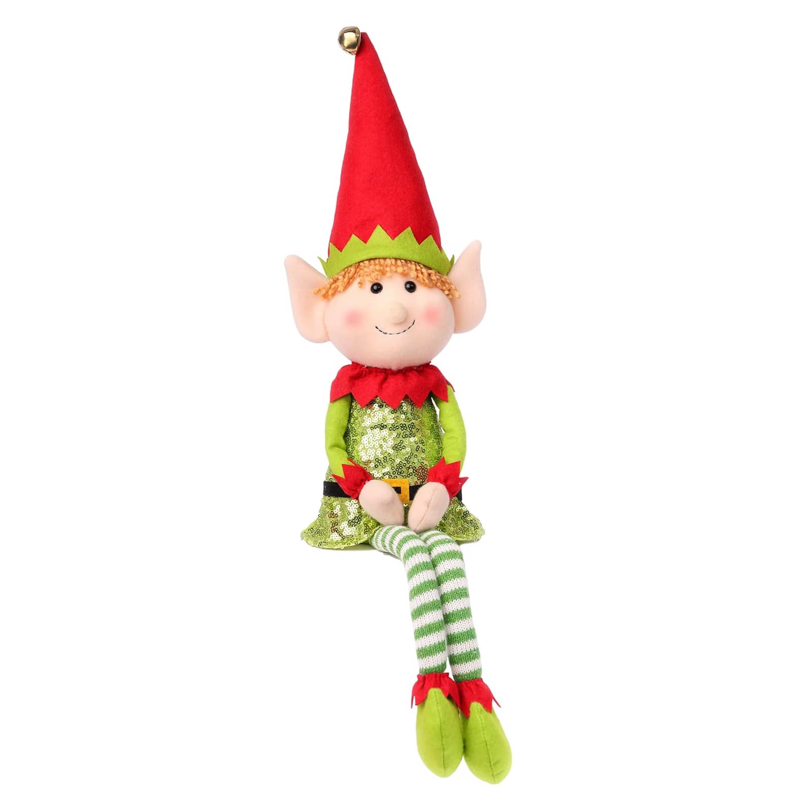 Large Sitting Christmas Elf in a Beautiful Gift Box - Cute Large 27-inch Christmas Elf Doll, Handmade - Boys and Girls 2025 Toy (Boys)
Large Sitting Christmas Elf in a Beautiful Gift Box - Cute Large 27-inch Christmas Elf Doll, Handmade - Boys and Girls 2025 Toy (Boys)
