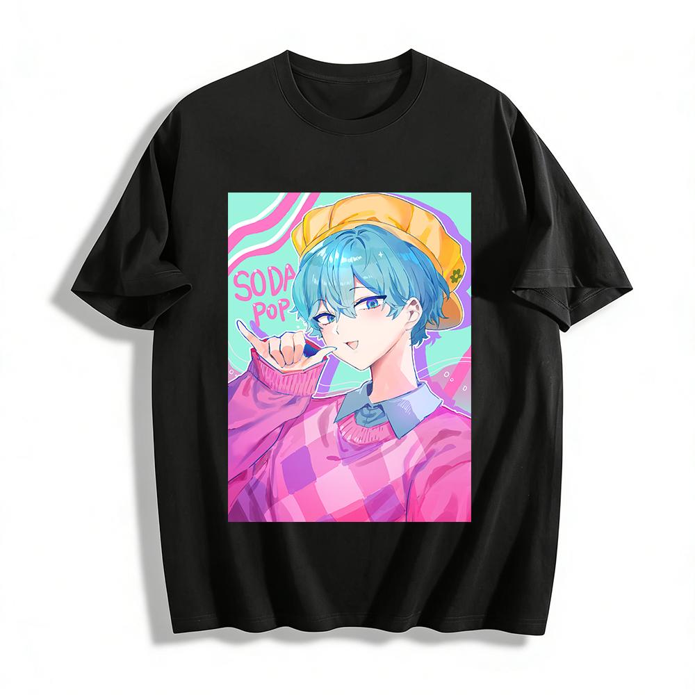 Soda Pop Anime Boy Print Crewneck Sweatshirt Unisex Loose Casual Daily Pullover Top Pure cotton T-shirt XXS
Soda Pop Anime Boy Print Crewneck Sweatshirt Unisex Loose Casual Daily Pullover Top Pure cotton T-shirt XXS