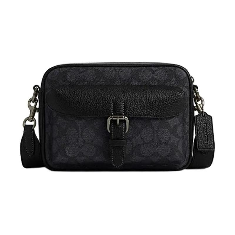 COACH WARNER 22 Detachable shoulder strap with zipper closure, artificial leather, shoulder bag, small, men s, charcoal black чёрный
COACH WARNER 22 Detachable shoulder strap with zipper closure, artificial leather, shoulder bag, small, men s, charcoal black чёрный